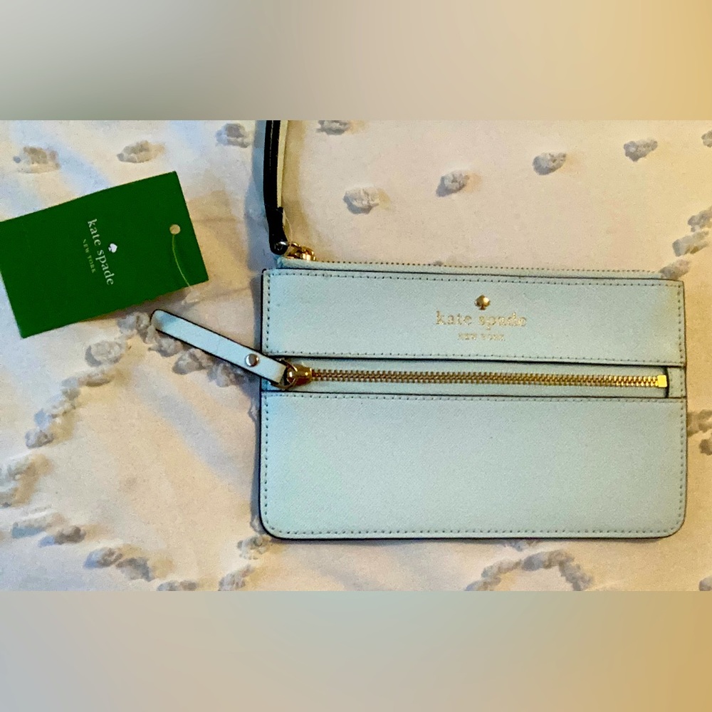 Kate Spade Baby Blue Wallet. New!